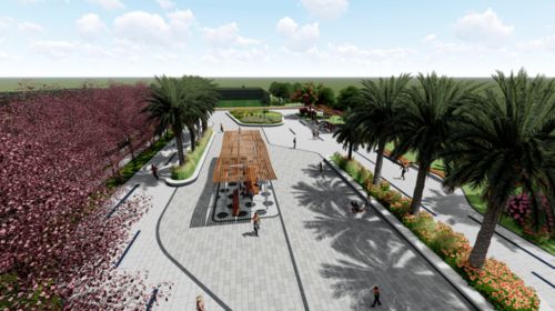 新銀灘正門大氣亮相，北海旅游項(xiàng)目建設(shè)邁入新進(jìn)程